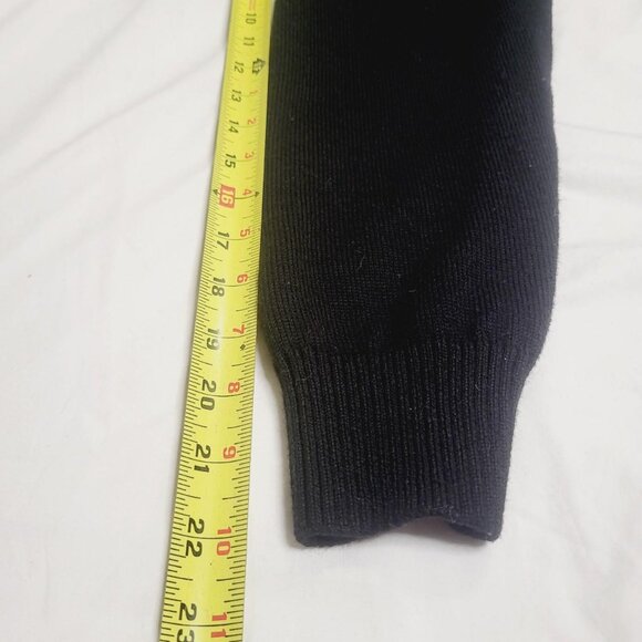 Lorenzo Tavernari 90s Striped Wool Sweater Mens Size M Dark Academia Corpcore - Picture 4 of 5